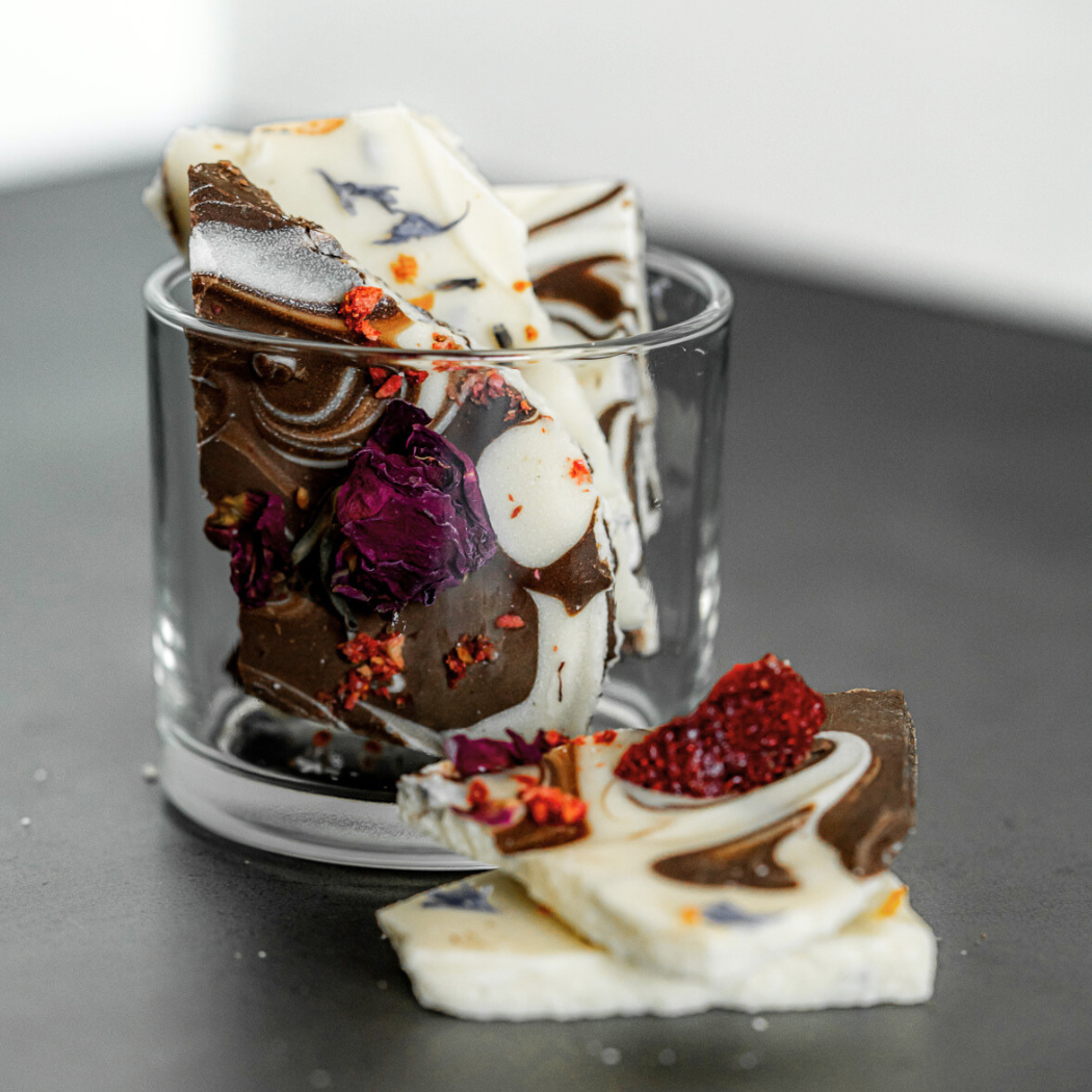 Floral Chocolate Bark Kit