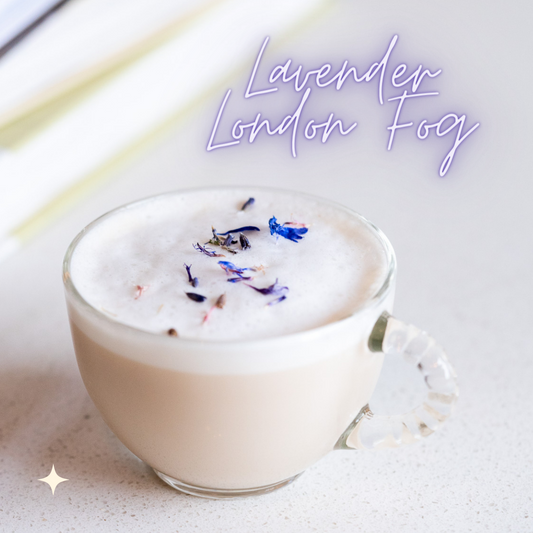 Lavender London Fog also known as the Lavender Earl Grey Latte - yum