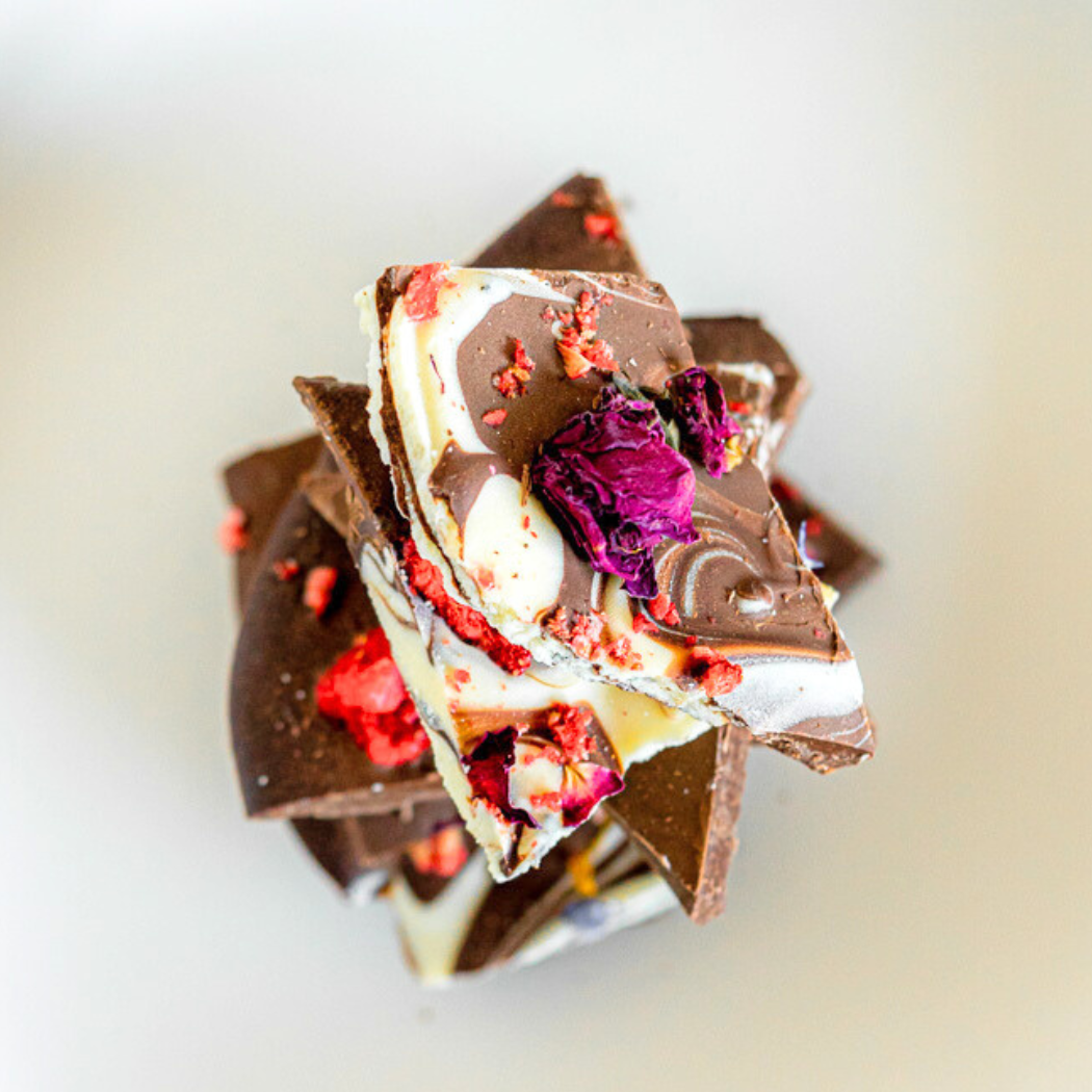 Floral Chocolate Bark Kit