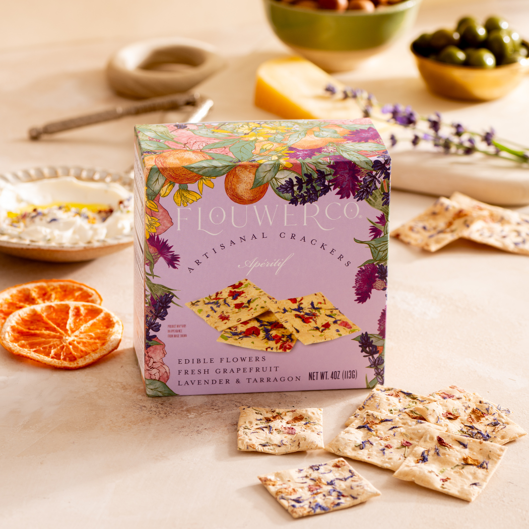 NEW! Flouwer Co. Artisanal Crackers, Apéritif