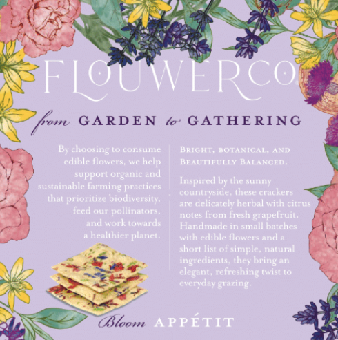 NEW! Flouwer Co. Artisanal Crackers, Apéritif