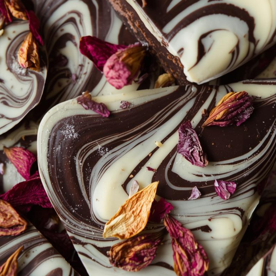 Floral Chocolate Bark Kit